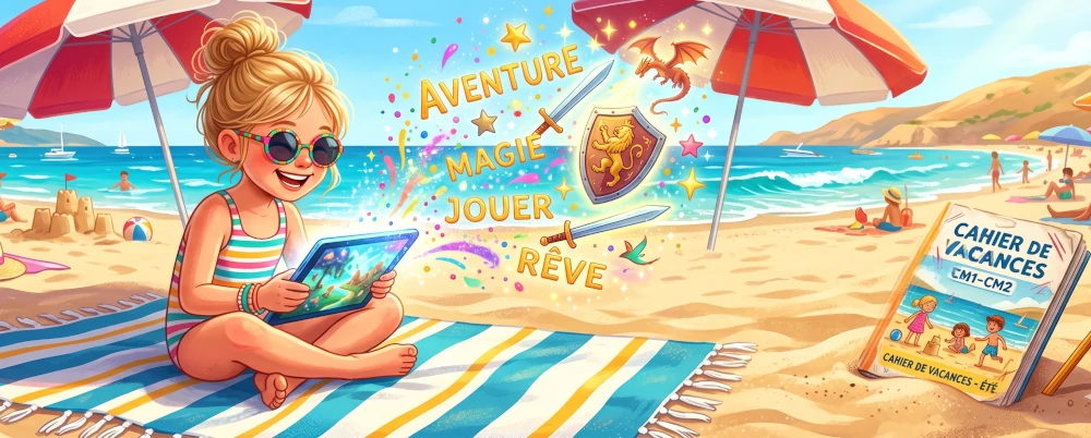 Fini la corvée du cahier de vacances : comment réviser le français en s'amusant cet été ?